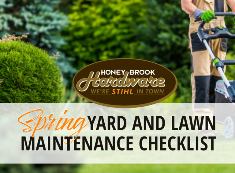 Lawn Maintenance Checklist